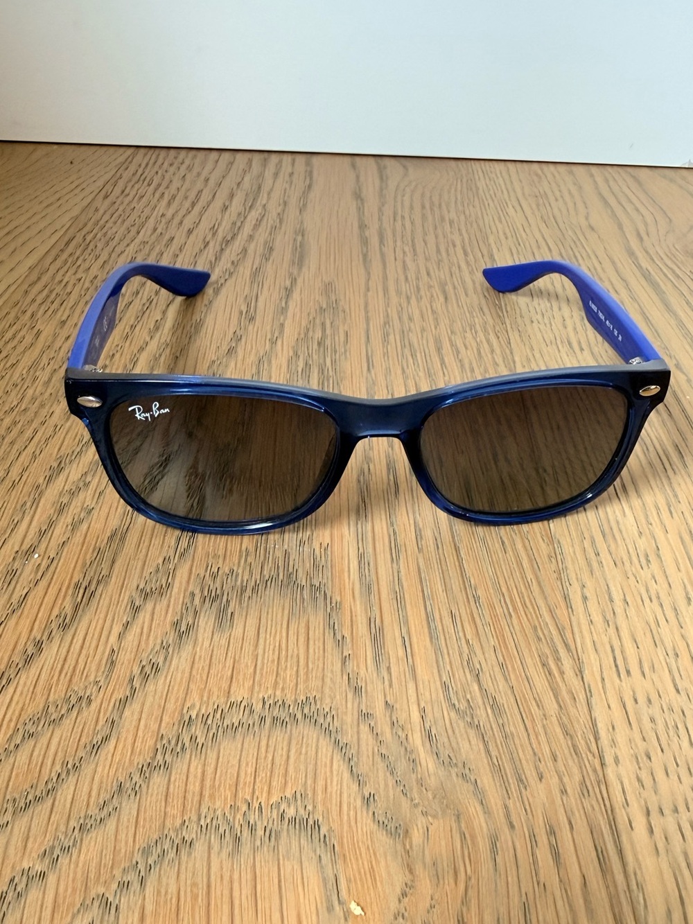 Youth Ray-Ban Blue Frame Sunglasses
